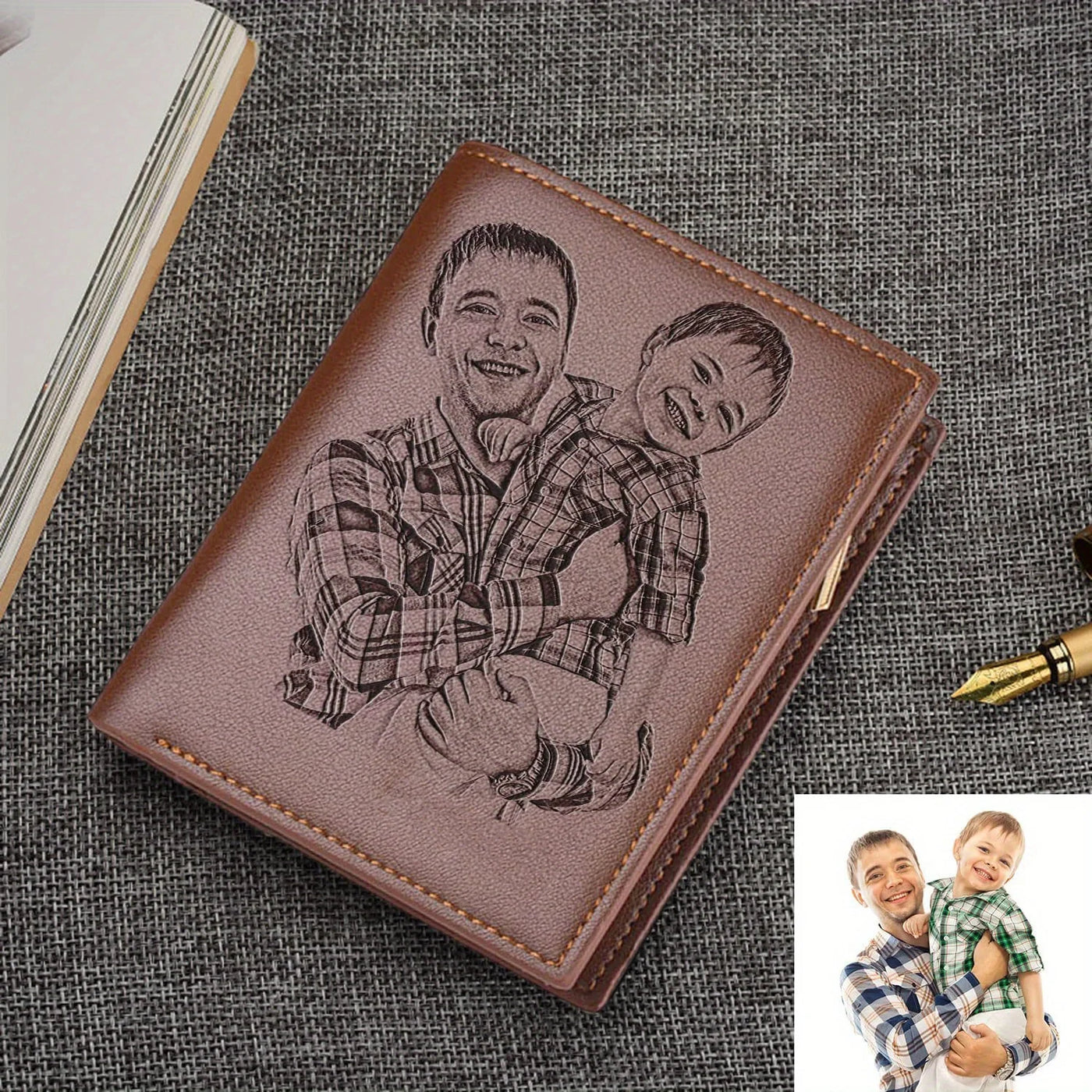 PERSONALIZED PHOTO WALLETS FOR MEN